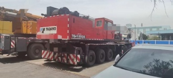 Original Tadano Truck Crane TG-1000E